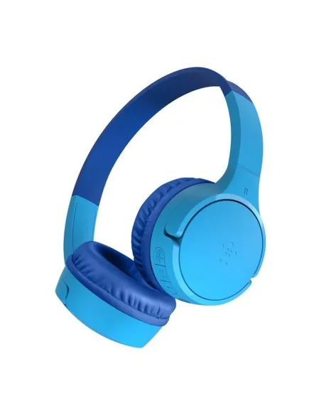 Auriculares belkin aud002btblv3 inalambrico azul kids