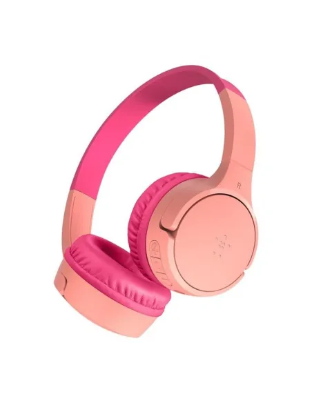 Auriculares belkin aud002btbpkv3 inalambrico rosa kids