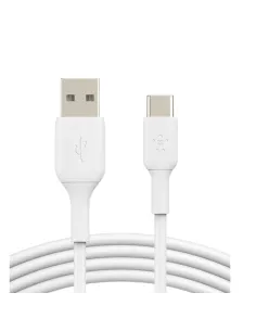 Cable usb tipo c a usb tipo a belkin 2m -  macho - macho -  blanco