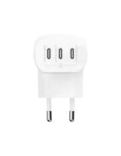 Cargador belkin wcc002vfwh 67w 3x usb tipo c blanco