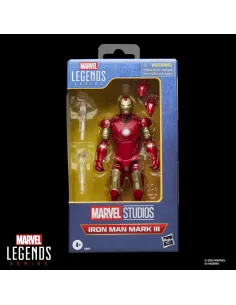 Figura hasbro marvel legends series iron man mark iii