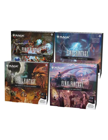 Magic the gathering final fantasy cajas de escena (4) inglés