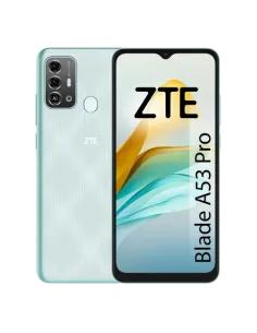 ZTE BLADE A 53 PRO VERDE 4G / 6,52 HD+ / OC 1,6GHZ /64GB ROM / 13 + 2MP / 5000MAH