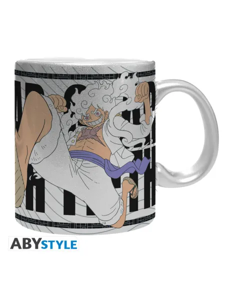 Taza abystyle one piece luffy gear 5 320 ml