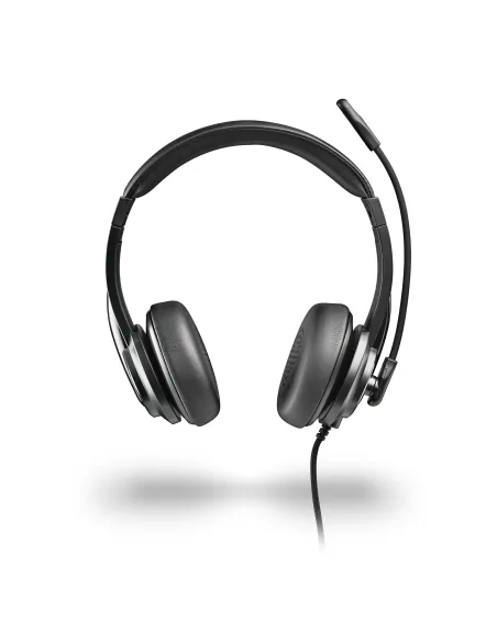 NGS VOX605 USB-C Auriculares Alámbrico Diadema Llamadas Música USB Tipo C Negro