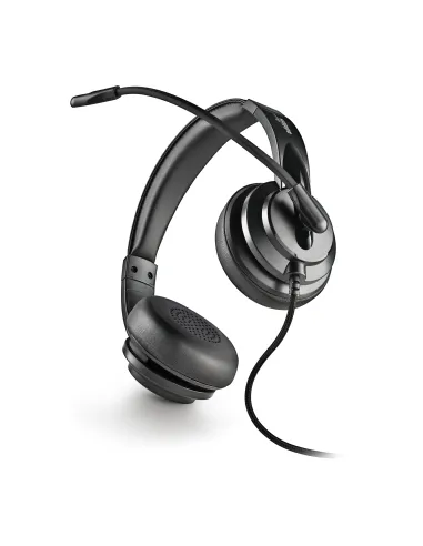 NGS VOX605 USB-C Auriculares Alámbrico Diadema Llamadas Música USB Tipo C Negro