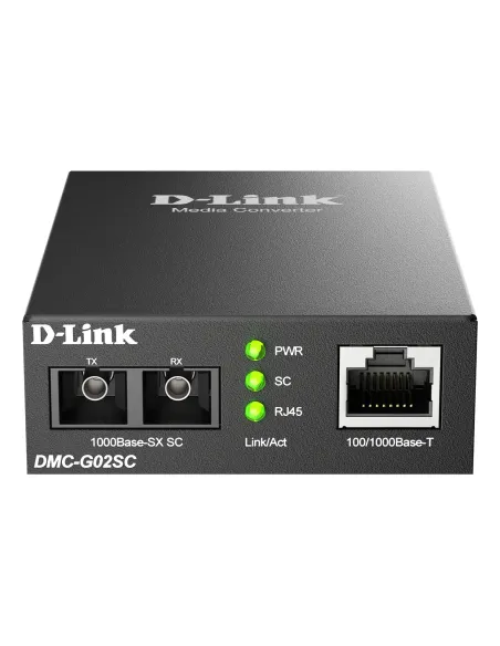 D-Link DMC-G02SC B convertidor de medio 1000 Mbit s Multimodo