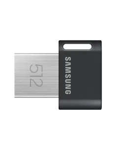 Samsung MUF-512AB unidad flash USB 512 GB USB tipo A 3.2 Gen 1 (3.1 Gen 1) Negro, Acero inoxidable