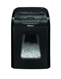 Fellowes Powershred 12C triturador de papel Corte cruzado 22,5 cm Negro