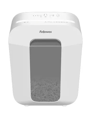 Fellowes LX Series Powershred LX50 triturador de papel Corte cruzado Blanco
