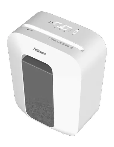 Fellowes LX Series Powershred LX50 triturador de papel Corte cruzado Blanco