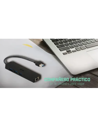 i-tec Advance USB 3.0 Slim HUB 3 Port + Gigabit Ethernet Adapter