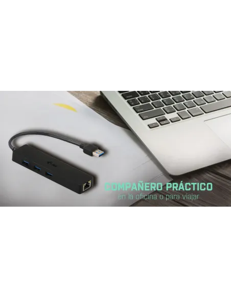 i-tec Advance USB 3.0 Slim HUB 3 Port + Gigabit Ethernet Adapter
