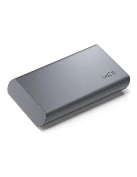 Disco duro externo lacie mobile secure 500gb usb tipo c gris