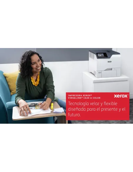 Xerox VersaLink C620 A4 50 ppm Impresora a doble cara PS3 PCL5e 6 2 bandejas 650 hojas