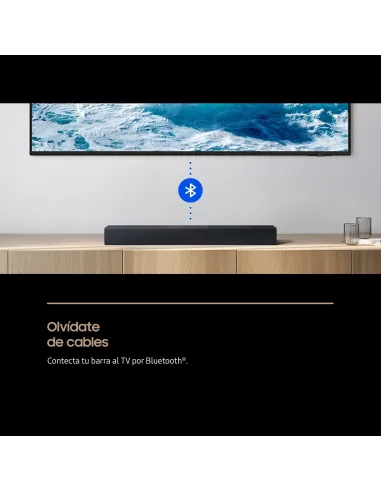 Samsung Barra de sonido B400F Serie B 2.0 con woofer y Dolby 2.0 2025