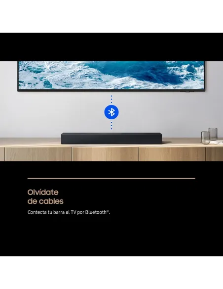 Samsung Barra de sonido B400F Serie B 2.0 con woofer y Dolby 2.0 2025