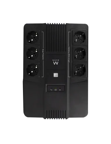 Ewent EW3945 sistema de alimentación ininterrumpida (UPS) Línea interactiva 0,6 kVA 360 W 1 salidas AC
