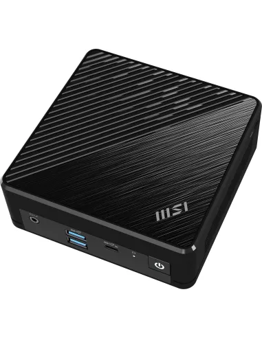 MSI Cubi N ADL-002BEU 0,69 l tamaño PC Negro N100