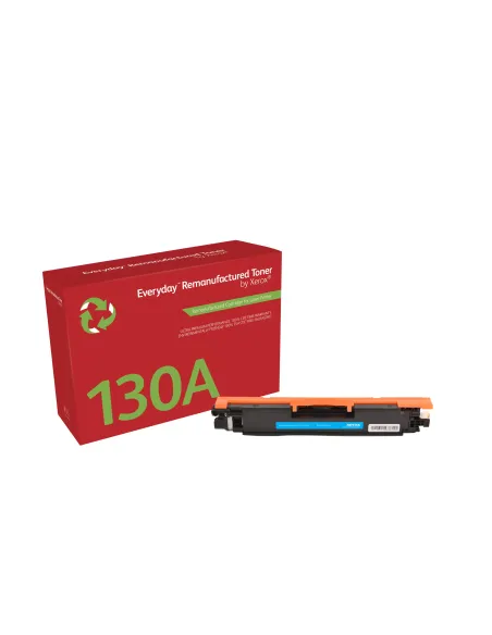 Tóner Everyday™ Cian remanufacturado de Xerox es compatible con HP 130A (CF351A), Capacidad estándar