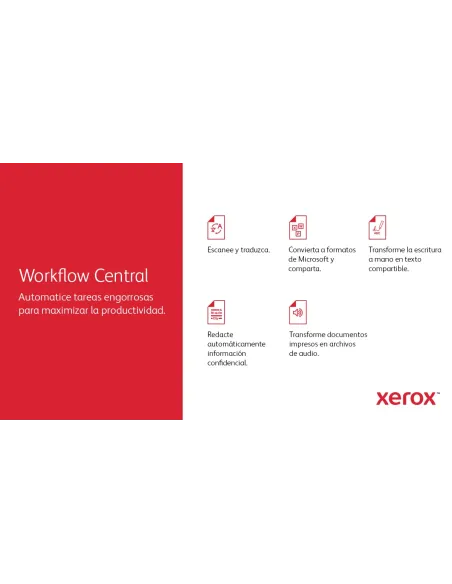 Xerox VersaLink B625 A4 61 ppm Copia impresión escaneado fax a doble cara PS3 PCL5e 6 2 bandejas 650 hojas