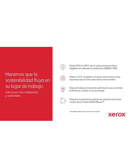 Xerox C320 A4 33 ppm Impresora inalámbrica a doble cara PS3 PCL5e 6 2 bandejas Total 251 hojas