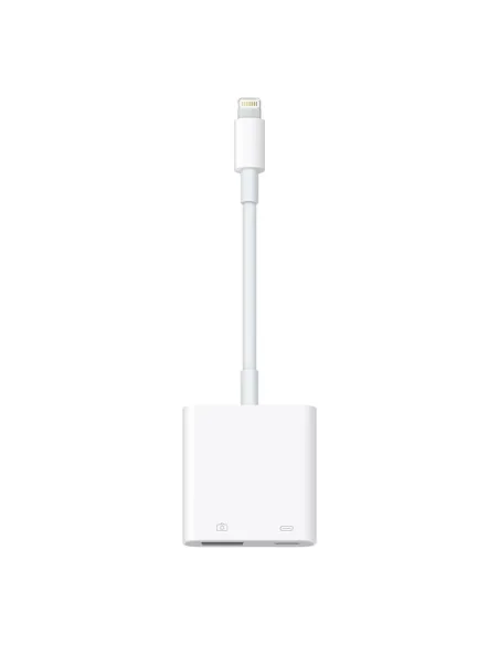 Adaptador lightning a usb tipo a - lightning apple macho - hembra