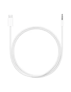 Cable usb tipo c a jack 3.5mm apple 1.2m -  macho - macho