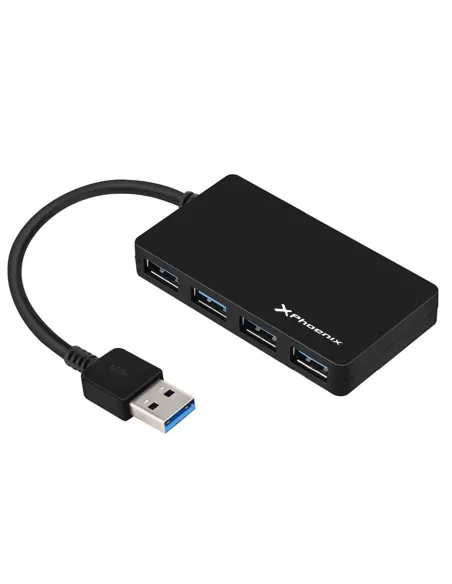 Hub phoenix usb 4 puertos usb 3.0 portatil