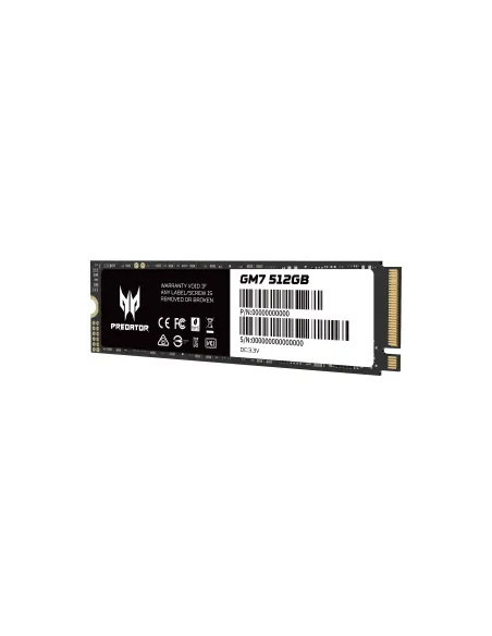 Predator GM7-512GB M.2 PCI Express 4.0 NVMe