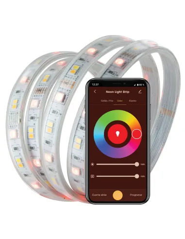 Tira led muvit io ip68 wifi rgb+cct 5m