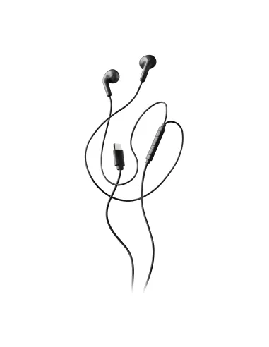 NGS CROSS GLIDE Auriculares Alámbrico Dentro de oído Llamadas Música USB Tipo C Negro