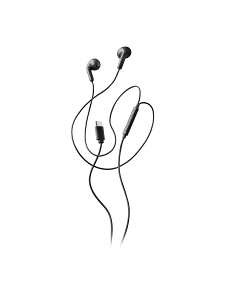 NGS CROSS GLIDE Auriculares Alámbrico Dentro de oído Llamadas Música USB Tipo C Negro