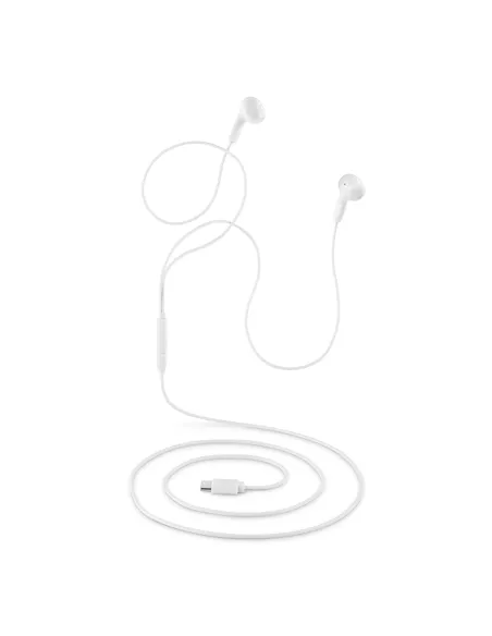 NGS CROSS GLIDE Auriculares Alámbrico Dentro de oído Llamadas Música USB Tipo C Blanco