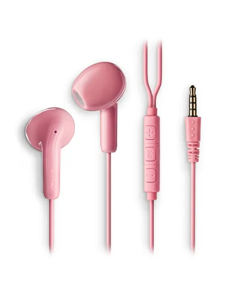 NGS CROSS FLIP Auriculares Alámbrico Dentro de oído Llamadas Música Rosa