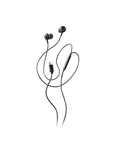 NGS CROSS STEP Auriculares Alámbrico Dentro de oído Llamadas Música USB Tipo C Negro