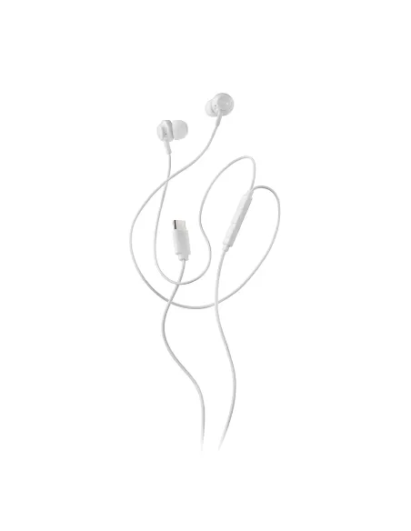 NGS CROSS STEP Auriculares Alámbrico Dentro de oído Llamadas Música USB Tipo C Blanco