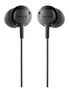 NGS CROSS DRIFT BLACK Auriculares Alámbrico Dentro de oído Llamadas Música Negro