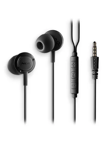 NGS CROSS DRIFT BLACK Auriculares Alámbrico Dentro de oído Llamadas Música Negro