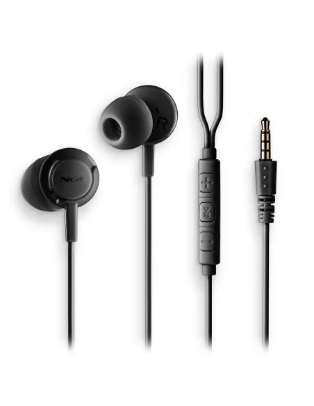 NGS CROSS DRIFT BLACK Auriculares Alámbrico Dentro de oído Llamadas Música Negro