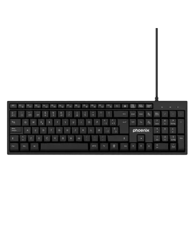 Phoenix k100 teclado multimedia usb