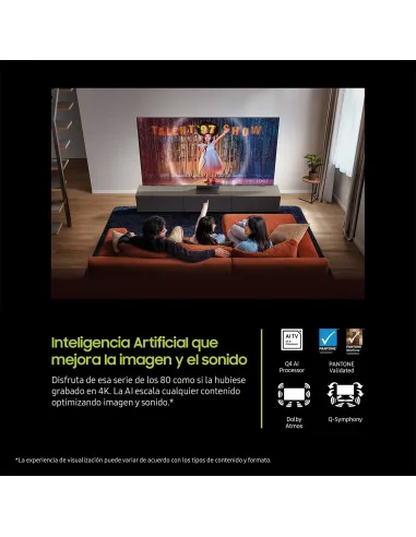 Samsung TV 50" QLED QE1F 4K Vision AI Smart TV 2025