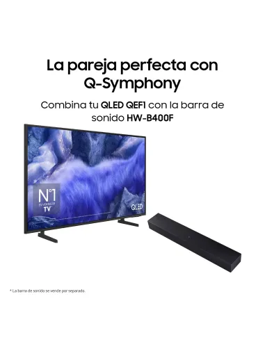 Samsung TV 50" QLED QE1F 4K Vision AI Smart TV 2025