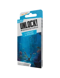 Juego de mesa unlock mini el corazón del océano
