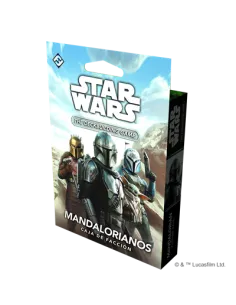 Caja star wars: deckbuilding game mandalorianos