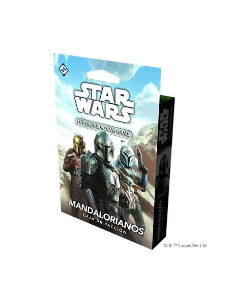 Caja star wars: deckbuilding game mandalorianos