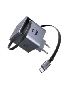 UGREEN 45W 1C1A GAN FAST CHARGER WITH RETRACTABLE USB-C CABLE