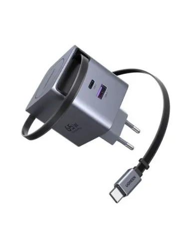 UGREEN 45W 1C1A GAN FAST CHARGER WITH RETRACTABLE USB-C CABLE