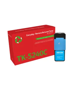 Tóner Everyday™ Cian remanufacturado de Xerox es compatible con Kyocera TK-5240C, Capacidad estándar