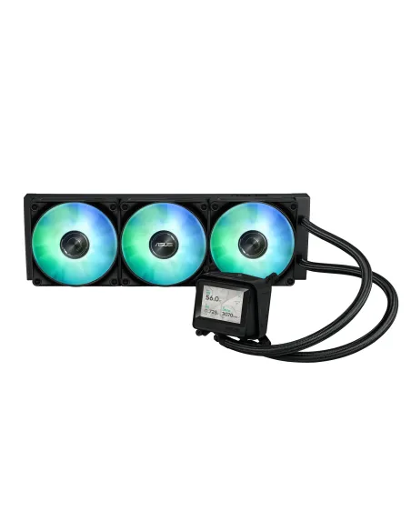 ASUS MAX GAMING LC 360 ARGB LCD Procesador Sistema de refrigeración líquida todo en uno 12 cm Negro